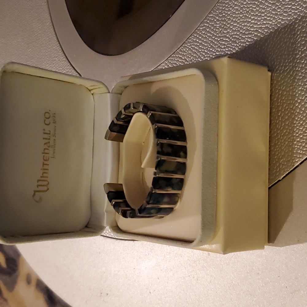 Whitehall Company Onxy Cuff Bracelet